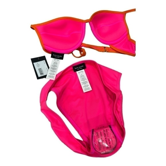 KATE SPADE NEW YORK
Women's U-Wire Contrast-Trim Bikini Set size S new - Picture 8 of 8